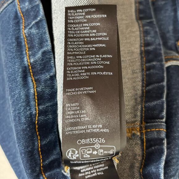 Pilcro Anthropologie Denim Mini Skirt Size 8 - Picture 4 of 4